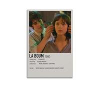 Szzmyo La Boum Poster du film La Boum - Impression sur toile moderne et esthétique - Pour chambre à coucher, salon - 40 x 60 cm - Sans cadre