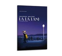Szzmyo La La Land Poster de film décoratif sur toile moderne et esthétique pour chambre à coucher, salon - 30 x 45 cm - Style cadre