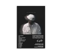 Szzmyo Partynextdoor Poster décoratif sur toile pour chambre à coucher, salon - 30 x 45 cm