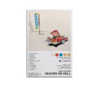 szzmyo Poster d'album Heaven Or Hell de Don Toliver - Impression sur toile moderne - Décoration artistique pour chambre à coucher, salon - 40 x 60 cm - Sans cadre
