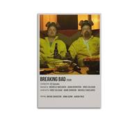 Szzmyo Poster de la série télévisée Breaking Bad - Impression sur toile moderne et esthétique - Pour chambre à coucher, salon - 30 x 45 cm - Sans cadre