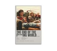 Szzmyo Poster de la série télévisée The End of The F Ing World - Impression sur toile moderne et esthétique - Pour chambre à coucher, salon - 20 x 30 cm - Sans cadre