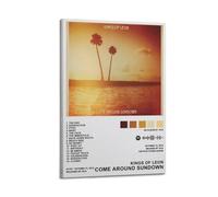 szzmyo Poster de l'album Kings Of Leon Come Around Sundown - Impression sur toile moderne et esthétique - Pour chambre à coucher, salon - 40 x 60 cm - Style cadre