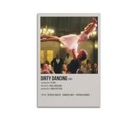 Szzmyo Poster du film Dirty Dancing - Impression sur toile moderne et esthétique - Décoration pour chambre à coucher, salon - 30 x 45 cm - Sans cadre