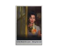 Szzmyo Poster du film in The Mood for Love - Impression sur toile moderne - Décoration pour chambre à coucher, salon - 50 x 75 cm - Sans cadre