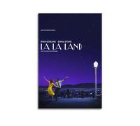 Szzmyo Poster du film La La Land - Art sur toile sans cadre pour chambre à coucher, salon, salle de bain, salle de classe - 30 x 45 cm