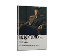 szzmyo Poster du film The Gentlemen - Impression sur toile moderne et esthétique - Pour chambre à coucher, salon - 30 x 45 cm - Style cadre
