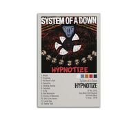 szzmyo System of A Down Poster d'album Hypnotize - Impression sur toile moderne et esthétique - Pour chambre à coucher, salon - 30 x 45 cm - Sans cadre