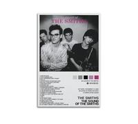 Szzmyo The Smith Poster de l'album The Sound of The Smiths - Impression sur toile moderne et esthétique - Décoration pour chambre à coucher, salon - 40 x 60 cm - Sans cadre