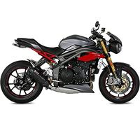 T.016.L9 Pot d'echappement MIVV Suono Noir Acier bas Pour Speed Triple 2017 17