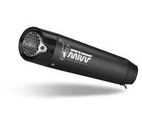 Mivv X-m5 Triumph Speed Triple R/s/rs 2018-20 T.021.sc5b Not Homologated Slip On Muffler Argenté Not Homologated