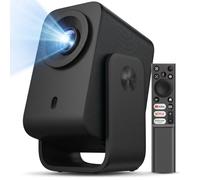 TCL C1 Videoprojecteur 4K Compatibilité, Natif 1080P, Audio Dolby 8 W, Netflix Certifié, Smart Google TV Intégré, Auto Focus/Keystone, Wi-FI Bluetooth, Pivotant à 285° Mini Projecteur Video Portable