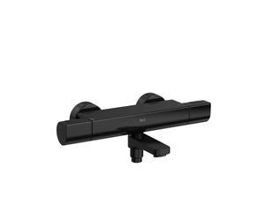 T-1000 Round Mit Bd Mural Thermo S/Garn Titanium Black - ROCA A5A1E2ECN0