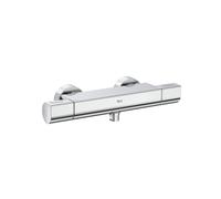 Roca A5A142EC00 Mélangeur thermostatique T-1000 ROUND extérieur pour douche Version nouvelle Chrome