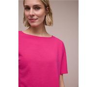 Street One T-Shirt structuré uni Magenta Dream 42