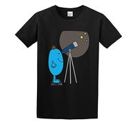 T-33B Jonny Katoen - Mr Stargazer - Heren Astrologie Astrofotograaf Gift Unisex O-Neck 100% Cotton Short-Sleeve T-Shirts Black M
