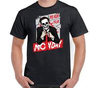 T-33B Ready for Monday Funny I Hate Work Tradesman Skull Skeleton Unisex O-Neck 100% Cotton Short-Sleeve T-Shirts Black XXXL
