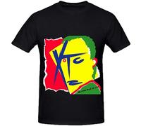T-33B XTC Drums and Wires Electronica Mens Unisex 100% Cotton Short-Sleeve T-Shirts Black L