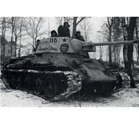 ICM – Maquette de char T-34-76 – Avec 4 figurines de tankistes soviétiques – 1/35ème (35368)