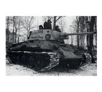 ICM – Maquette de char T-34-76 – Avec 4 figurines de tankistes soviétiques – 1/35ème (35368)