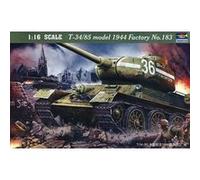 T-34/85 1944 Baunummer 183 - 1:16e -