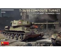 MiniArt Maquette plastique non assemblée T-34/85 Tourelle composite 112 Plant Été 1944 1:35 35306