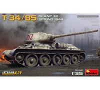 T-34/85 Plant 112. Spring 1944. Intérieur Kit Réservoir 1:3 5 Plastique Model