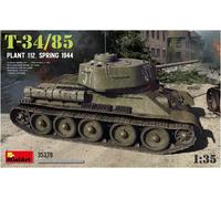 T-34-85 Plant 112. Spring 1944 Réservoir 1:3 5 Plastique Model Kit Miniart
