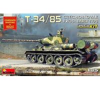 T-34/85 Tchécoslovaque Prod. Early Type. Intérieur Réservoir 1:3 5 Plastique