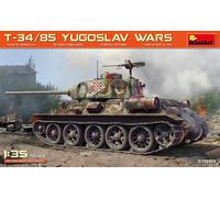 T-34/85 Yugoslav Wars Réservoir 1:3 5 Plastique Model Kit Miniart