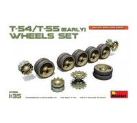 T-54/t-55(early) Wheels Set - 1:35e - Miniart G