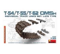 T-54/t-55/t-62 Omsh Individual Track Links Set.late Type- 1:35e - Miniart G
