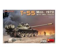 T-55 Mod. 1970 W/omsh Tracks - 1:35e - Miniart G