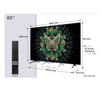 TCL C6K 85C6K TV 2,16 m (85") 4K Ultra HD Smart TV Wifi Métallique