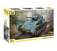 T-70B Char Léger Soviétique 1:72 Kit De Modèle En Plastique ZVEZDA