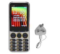 T 758 Gsm TéLéPhone Portable DéBloqué éCran 2,8 Pouces Batterie 3200 Mah Gros Bouton TéLéPhone Portable Haut Volume Pour Personnes âGéEs 100-240 V Bleu Prise Britannique