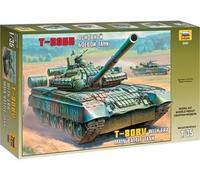 T-80 BV Main Battle Tank soviétique with ERA Russian