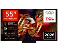 TCL C8L 55C8L TV 55" 4K Ultra HD Smart TV Wifi Noir 6000 cd/m²