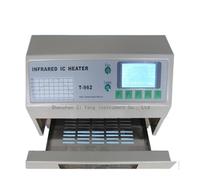 T-962 T962 Four de refusion Machine de soudage à chauffage infrarouge IC 800 W 180 x 235 MM T962 for BGA SMD SMT Pour le bricolage