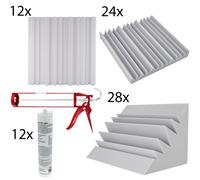 The t.akustik Ensemble de répétition Rehearsal Room Set L Advanced