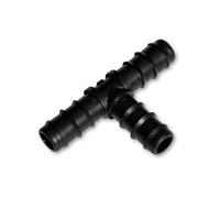 T annelé polypropylène pour tuyau Ø 25 mm (Lot de 5)