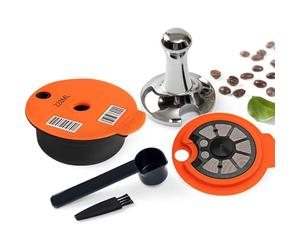 T,assimo Capsules de café rechargeables en acier compatibles avec machines Ta-ssimo