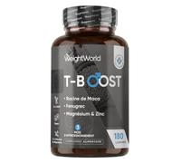 T-Boost 12-en-1, 180 Comprimés - 9 Multivitamines et Minéraux avec Maca