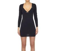 T by Alexander Wang - Bikini Neckline Crystal L - Femme - Robes - Noir - Taille: 40 FR