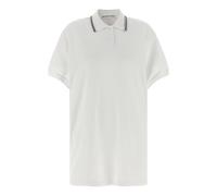 T by Alexander Wang - Mini-robe polo décontractée en coton - Femme - Tops - Blanc - Taille: 36 FR