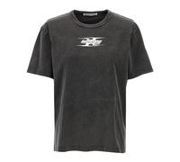T by Alexander Wang, Femme, Tops, Gris, Taille: 38 FR T-Chemises