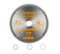 T.C.T Circular Saw Blade 210 x 30 x 80T 210 mm Diameter 80 Teeth SK5 Base Body 1.5 mm Suitable for Aluminium and Plastic Maximum Rotation Speed 7200 RPM with Three