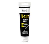 T-Cut Color Fast Efface-Rayures Noir 150 g, Rénovateur de Peinture Auto avec Pigments Noirs, Nettoie et Élimine l’Oxydation, Atténue Défauts, Rayures et Imperfections, Finition Assortie à la Couleur