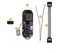 T-Embed ESP32-S3 Carte de développement avec écran LCD RVB de 4,8 cm, microphone intégré et encodeur rotatif pour projets IoT, domotique intelligente (E)