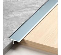 T En Bande De Transition Plancher(2 PCS X 135CM) Pour Seuil Porte, Joint Sol Stratifié, Bandes Imperméables Bordure Carrelage Couvrant Les Espaces(Blue,2pcs*135 * 3cm)